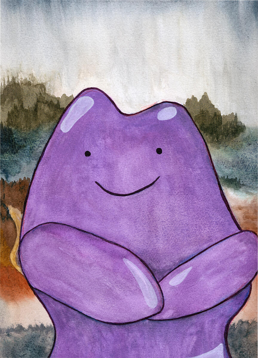 Ditto Lisa watercolor