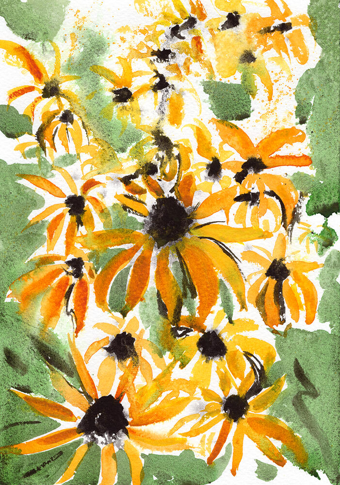 unexpected beauty watercolor